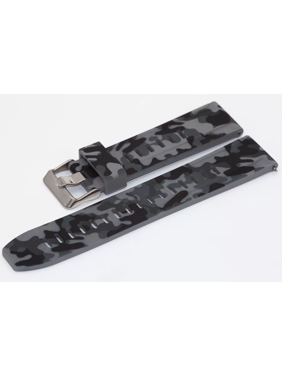 

Ремешок из двух частей мужской Watch Band Strap04 серый/камуфляж, strap04
