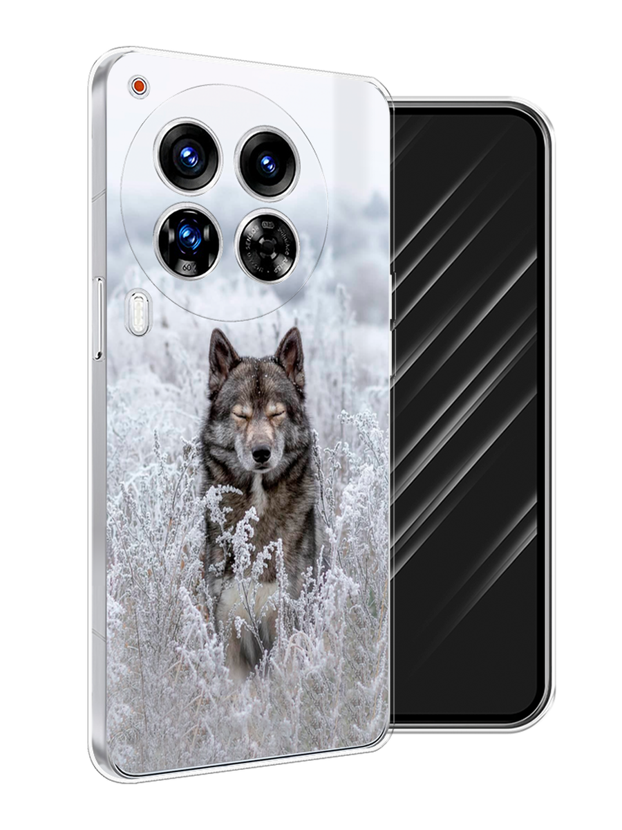 

Чехол Awog на Tecno Camon 30 Premier "Волк в поле", Белый;черный, 305450-1