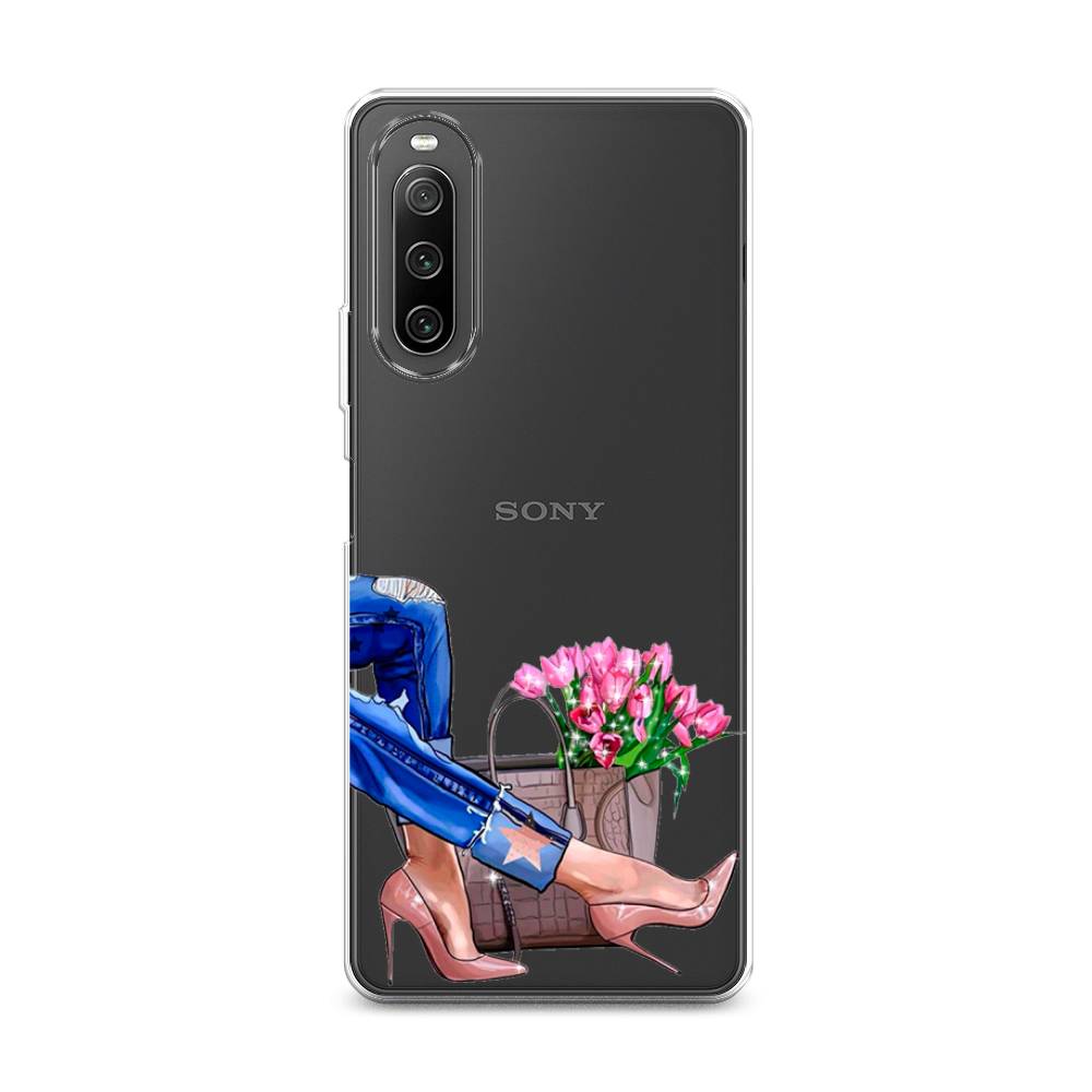 

Чехол Awog на Sony Xperia 10 IV "Каблучки", Разноцветный, 55250-7