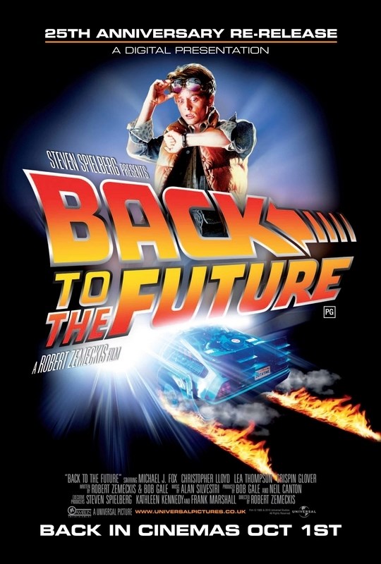 

Постер к фильму "Назад в будущее" (Back to the Future) 50x70 см