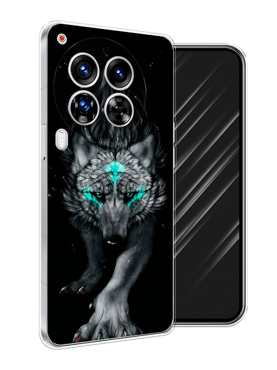 

Чехол Awog на Tecno Camon 30 Premier "Волшебный волк", Черный;серый, 305450-1