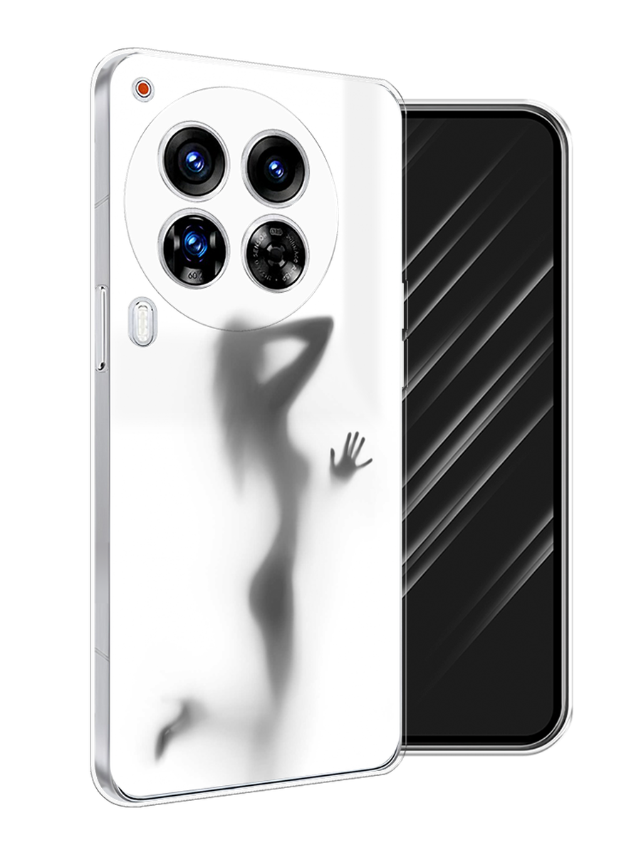

Чехол Awog на Tecno Camon 30 Premier "Стекло в душе", Белый;серый;черный, 305450-1