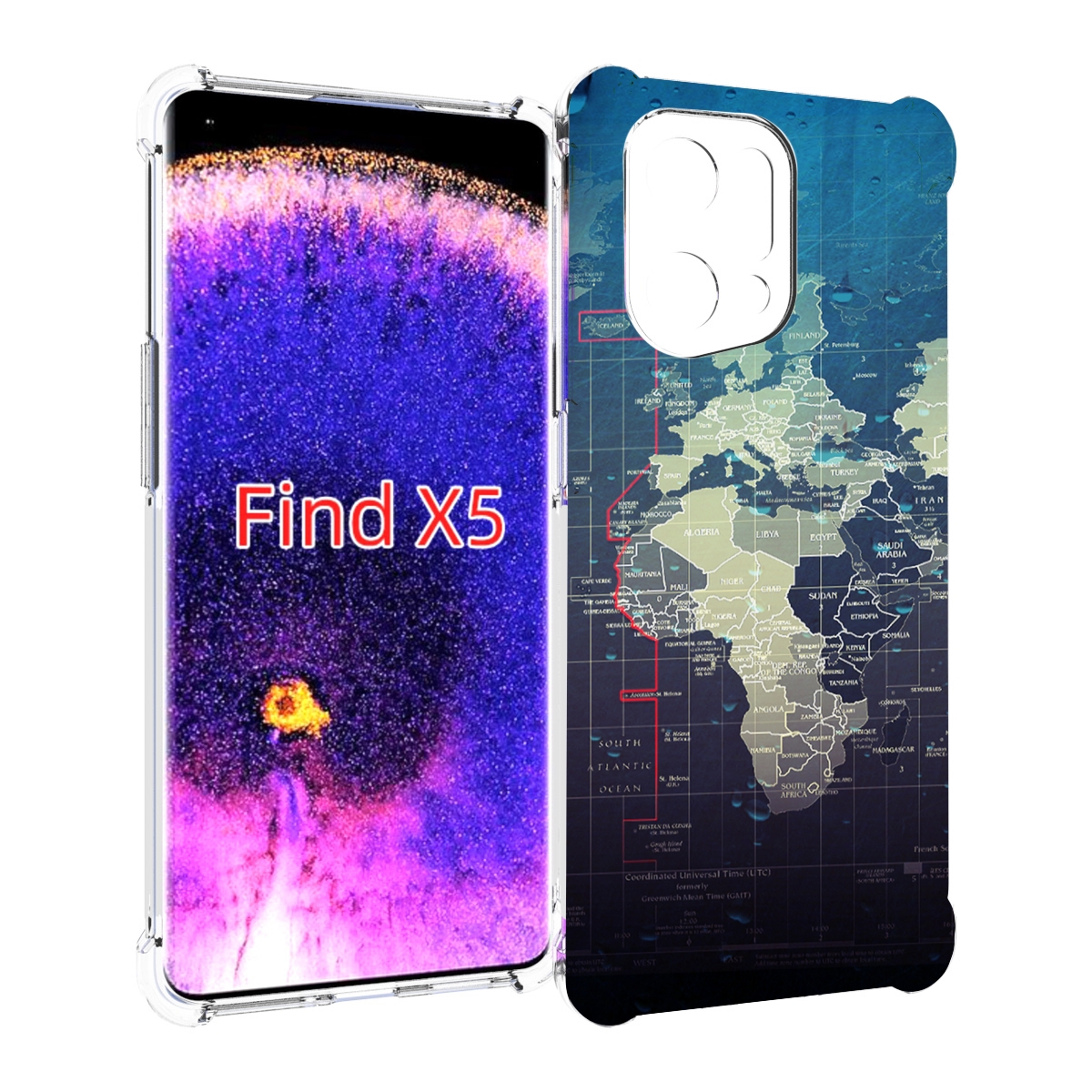 

Чехол MyPads бункер-анклава для Oppo Find X5, Прозрачный, Tocco