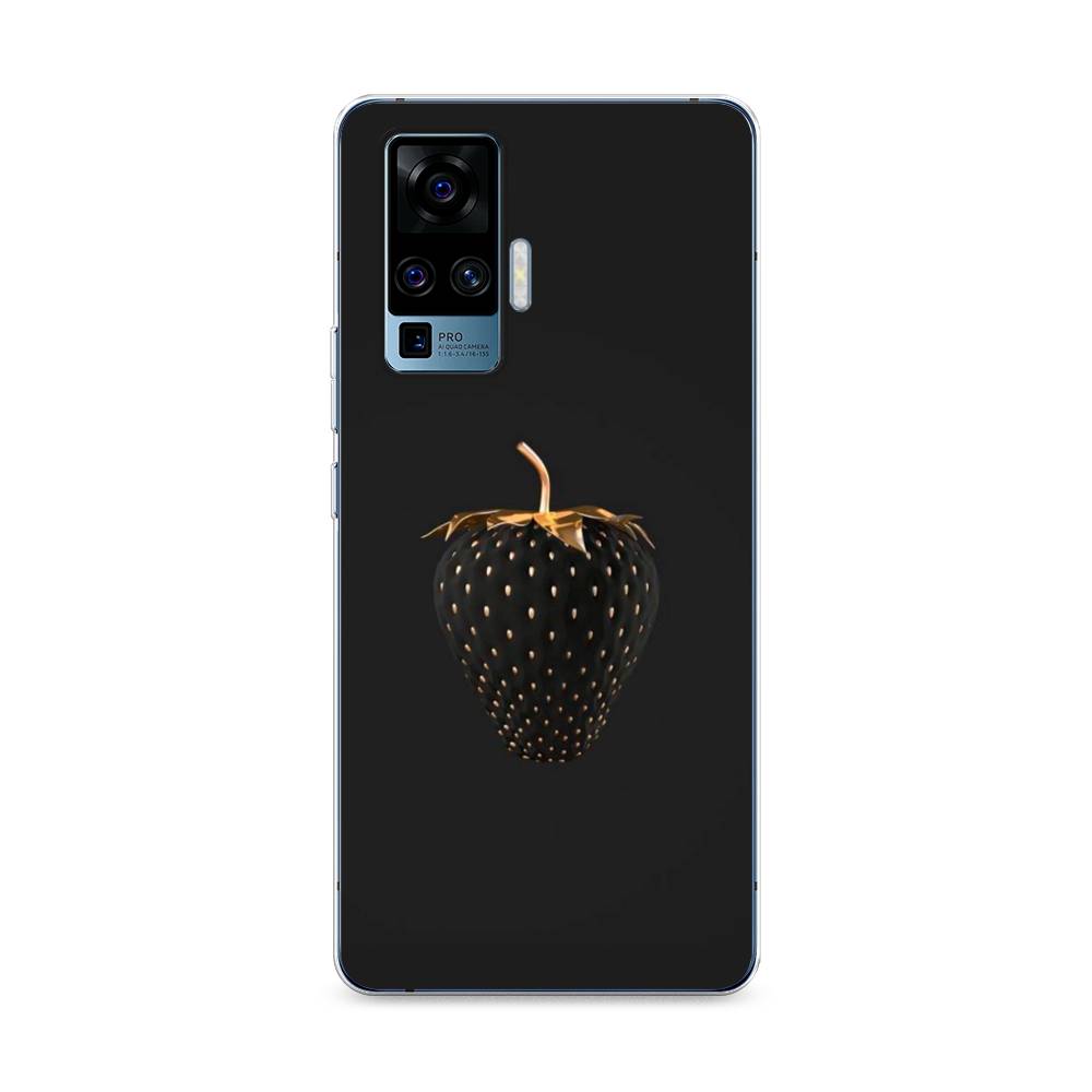 

Чехол Awog на Vivo X50 Pro "Черно-золотая клубника", Разноцветный, 262350-10