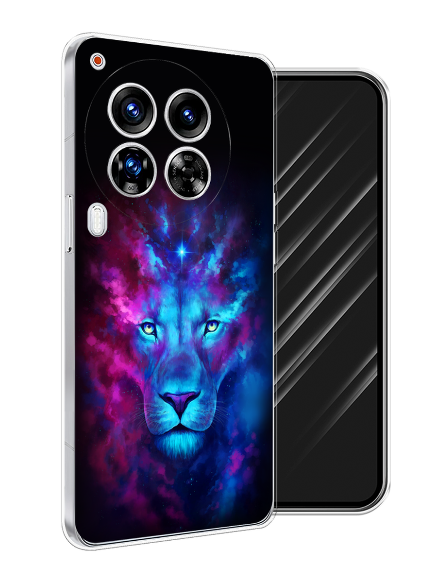 

Чехол Awog на Tecno Camon 30 Premier "Космический лев", Голубой, 305450-1