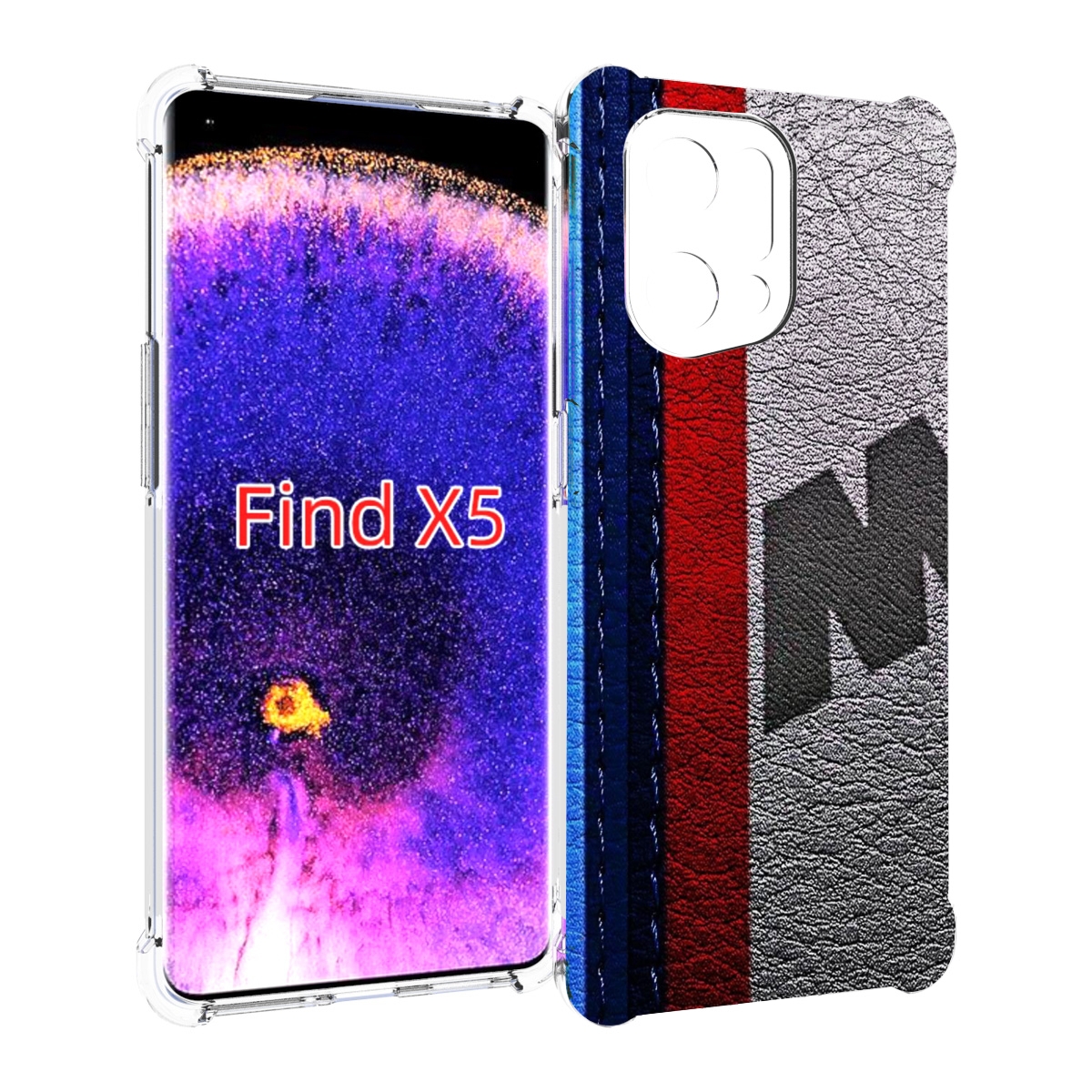 

Чехол MyPads бмв М мужской для Oppo Find X5, Прозрачный, Tocco