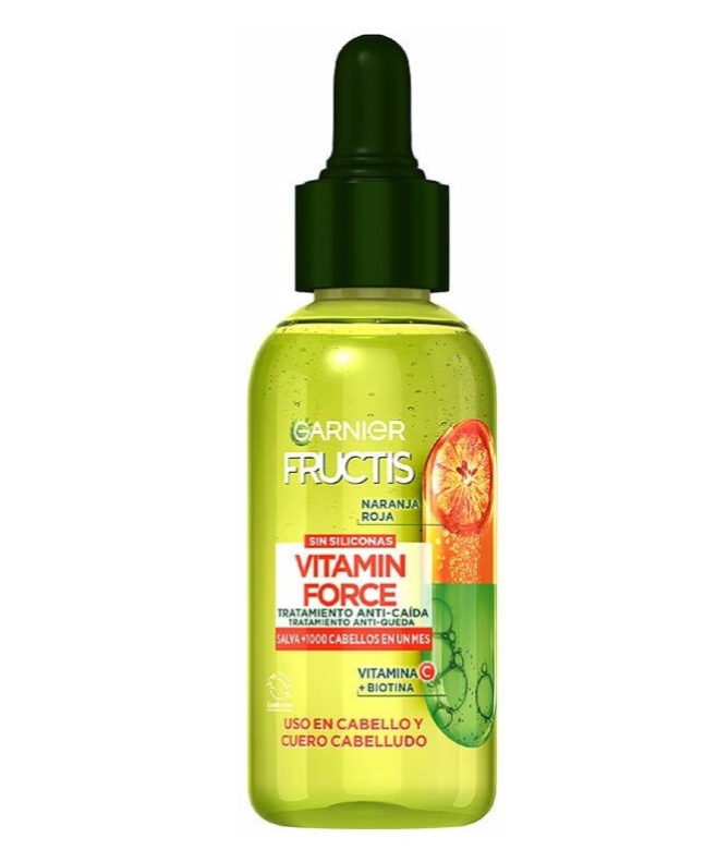 Сыворотка Garnier Fructis Красный апельсин, против выпадения волос, 125 мл ринфолтил сыворотка липосомальная п выпадения д ослабленных и истонченных волос 30