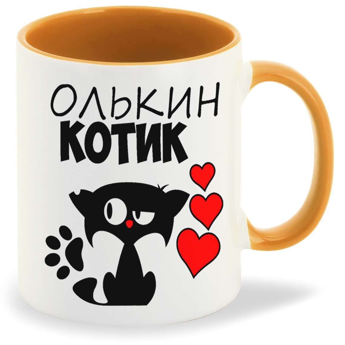 

Кружка CoolPodarok Котик Олькин, Котик Олькин