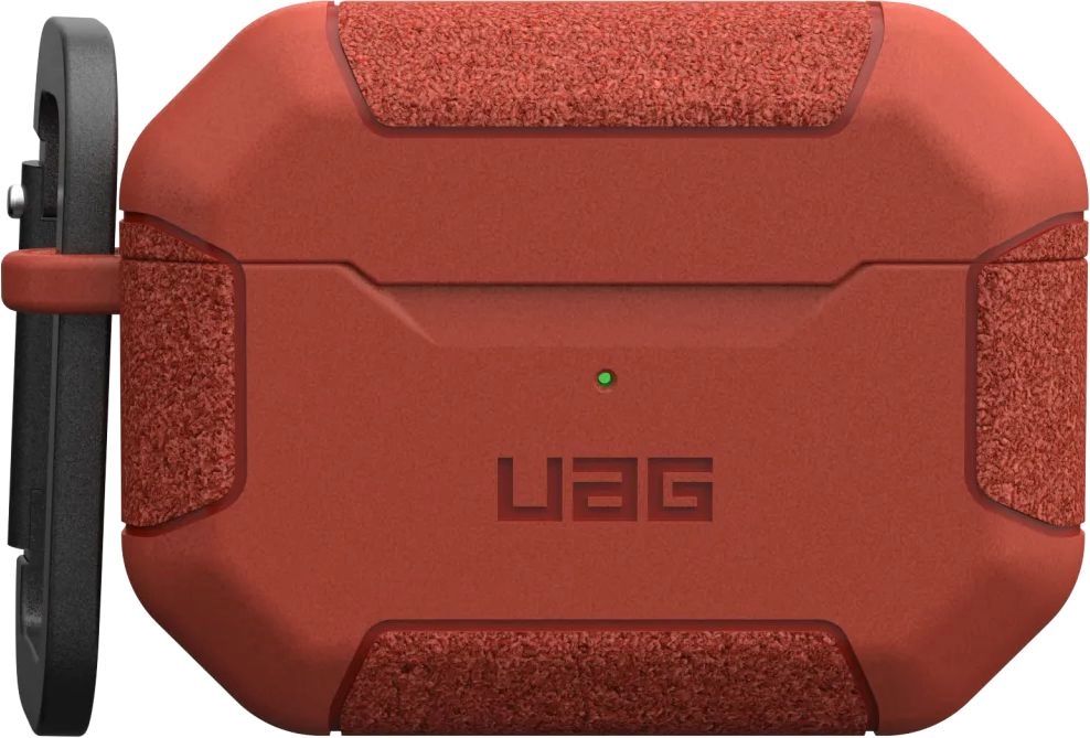 

Чехол Urban Armor Gear (UAG) Scout Series Case для AirPods Pro/Pro 2, цвет Коричнево-красн, Scout-Series-Case-AirPods-Pro-Pro-2-red