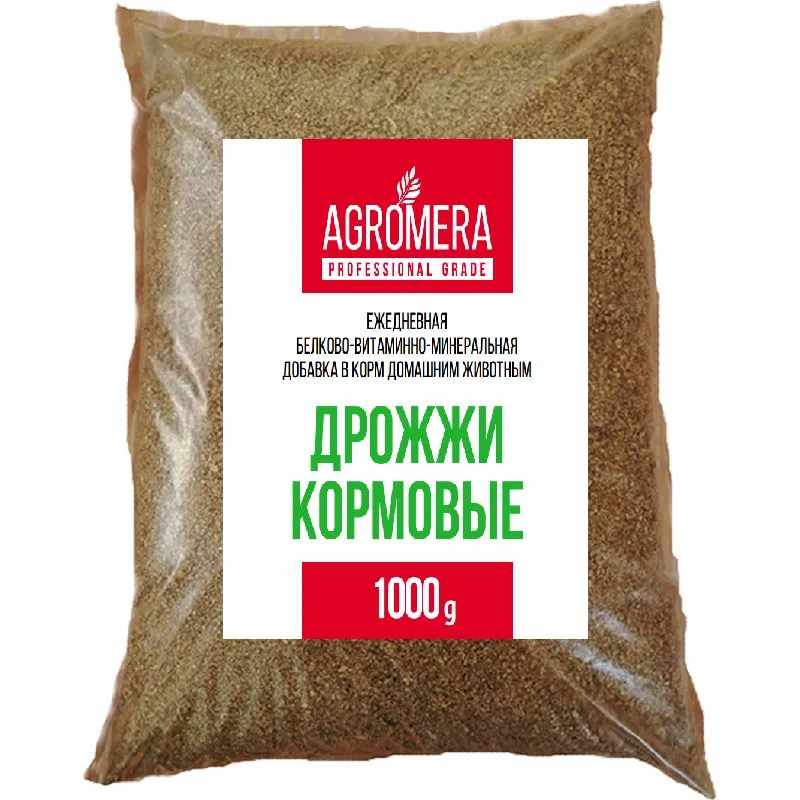 Дрожжи кормовые АгроМера 1кг