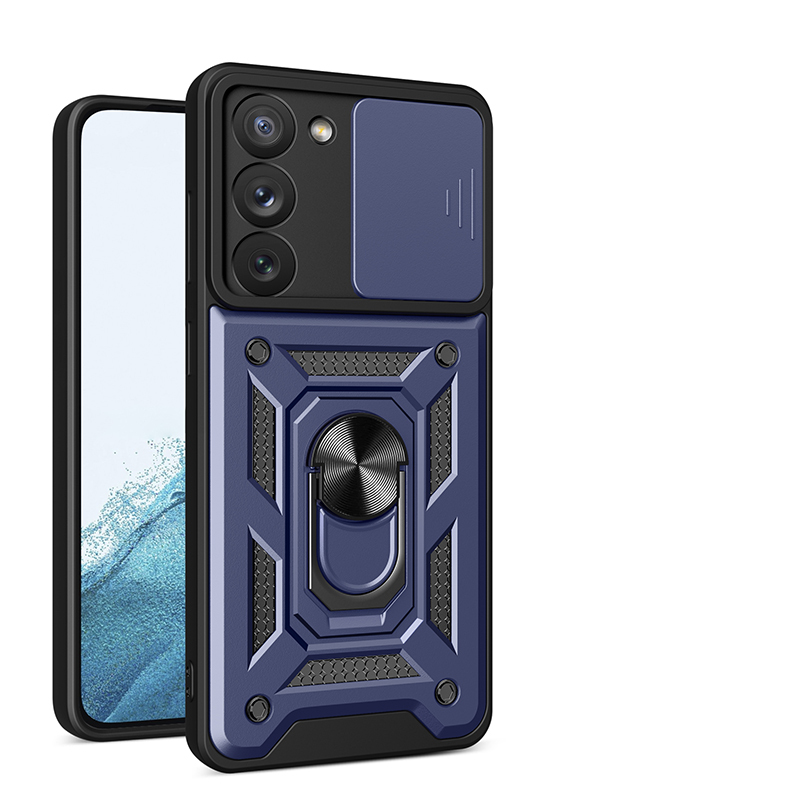 

Чехол с кольцом Bumper Case для Samsung Galaxy S23+, синий, Bumper Case