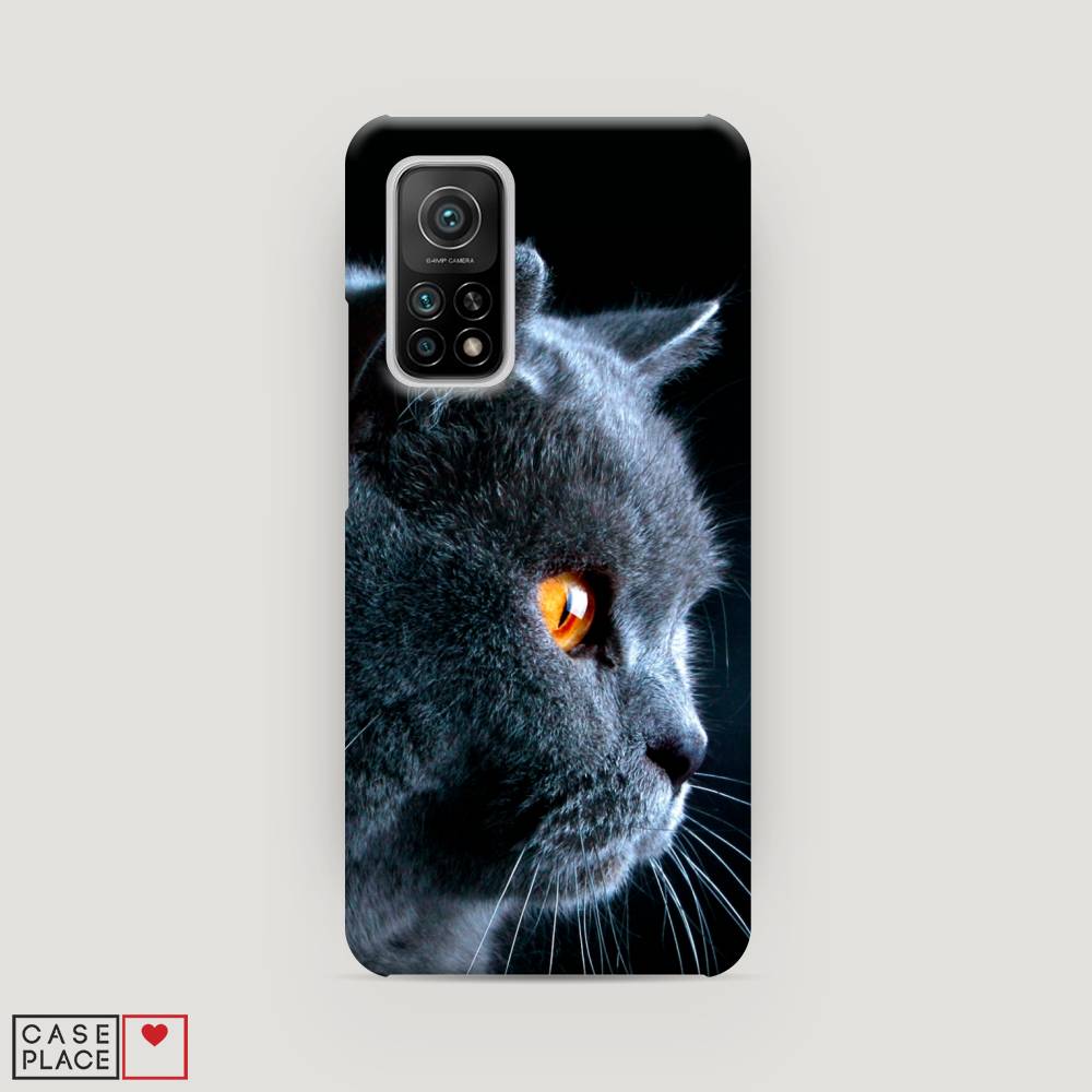 

Пластиковый чехол "Благородный кот британец" на Xiaomi Mi 10T, 39320-1