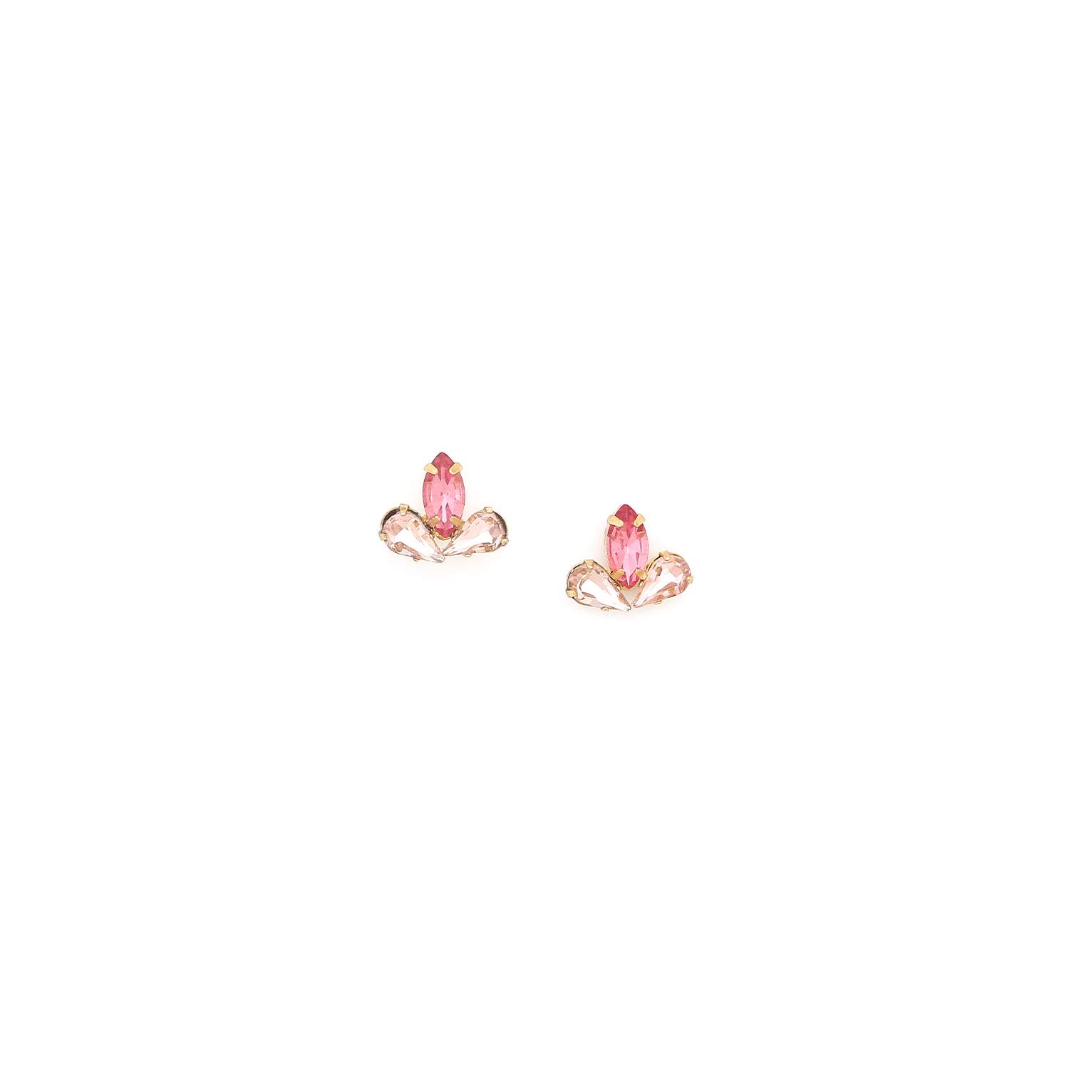 

Серьги пусеты из бижутерного сплава Franck Herval FH24.2-12-69086, swarovski, FH24.2-12-69086