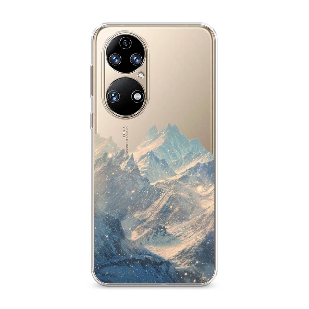фото Чехол awog "горы арт 2" для huawei p50