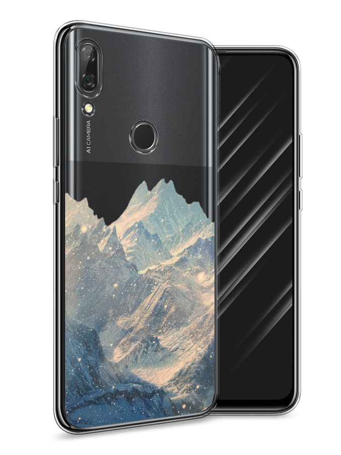 

Чехол Awog на Huawei P Smart Z "Горы арт 2", Серый, 69450-10