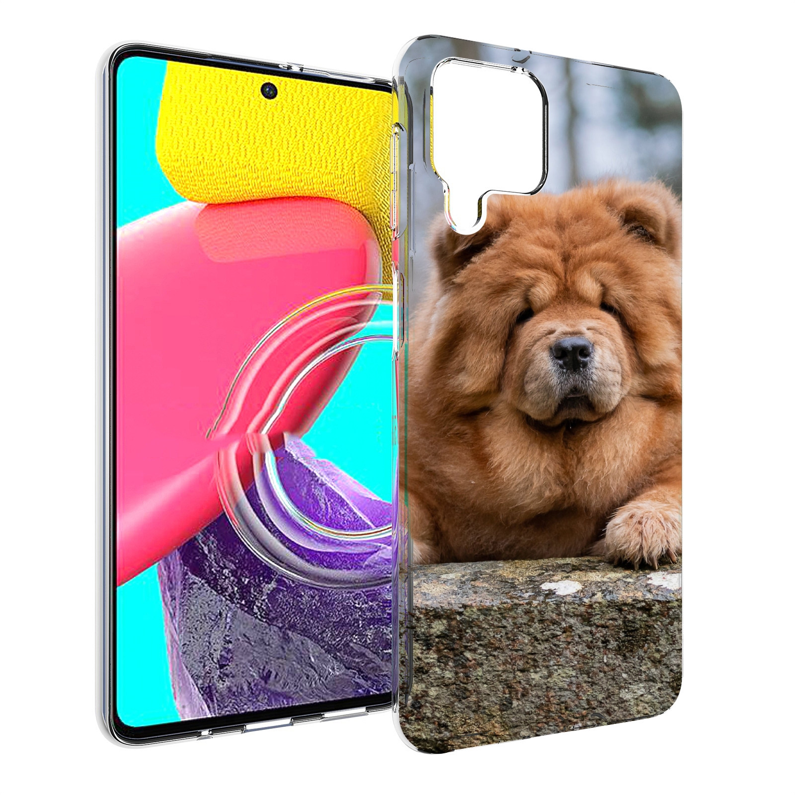 

Чехол MyPads чау чау для Samsung Galaxy M53 (SM-M536), Прозрачный, Tocco