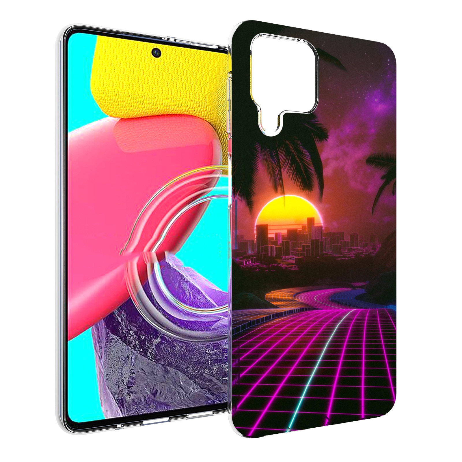 

Чехол MyPads хотлайнмайами 2 для Samsung Galaxy M53 (SM-M536), Прозрачный, Tocco