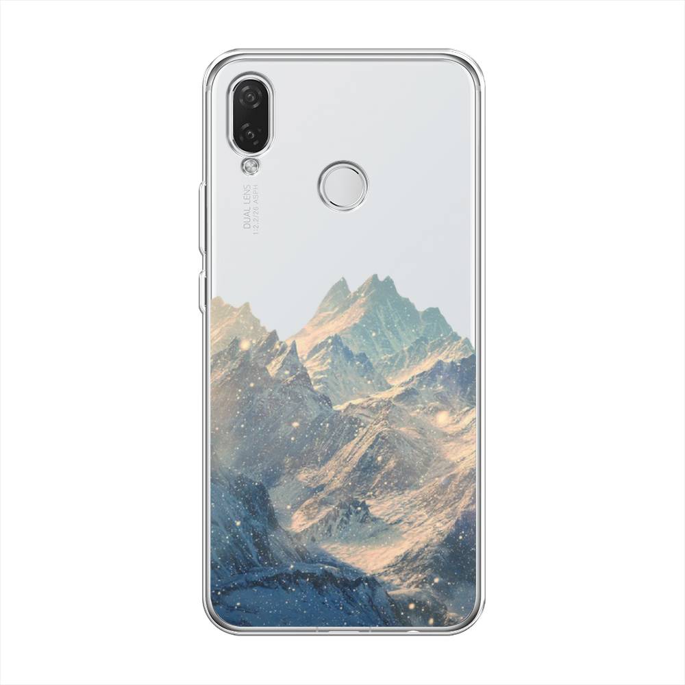 

Чехол Awog на Huawei Nova 3i "Горы арт 2", Серый, 68350-10