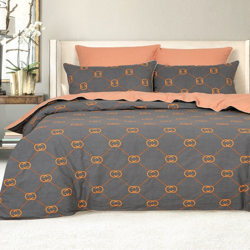 фото Постельное белье орландо арт. 796 2-спальное с европростыней велюр арт дизайн