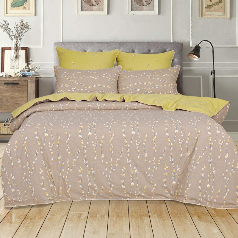 

Постельное белье 2 спальное с европростыней велюр Алессия, Алессия