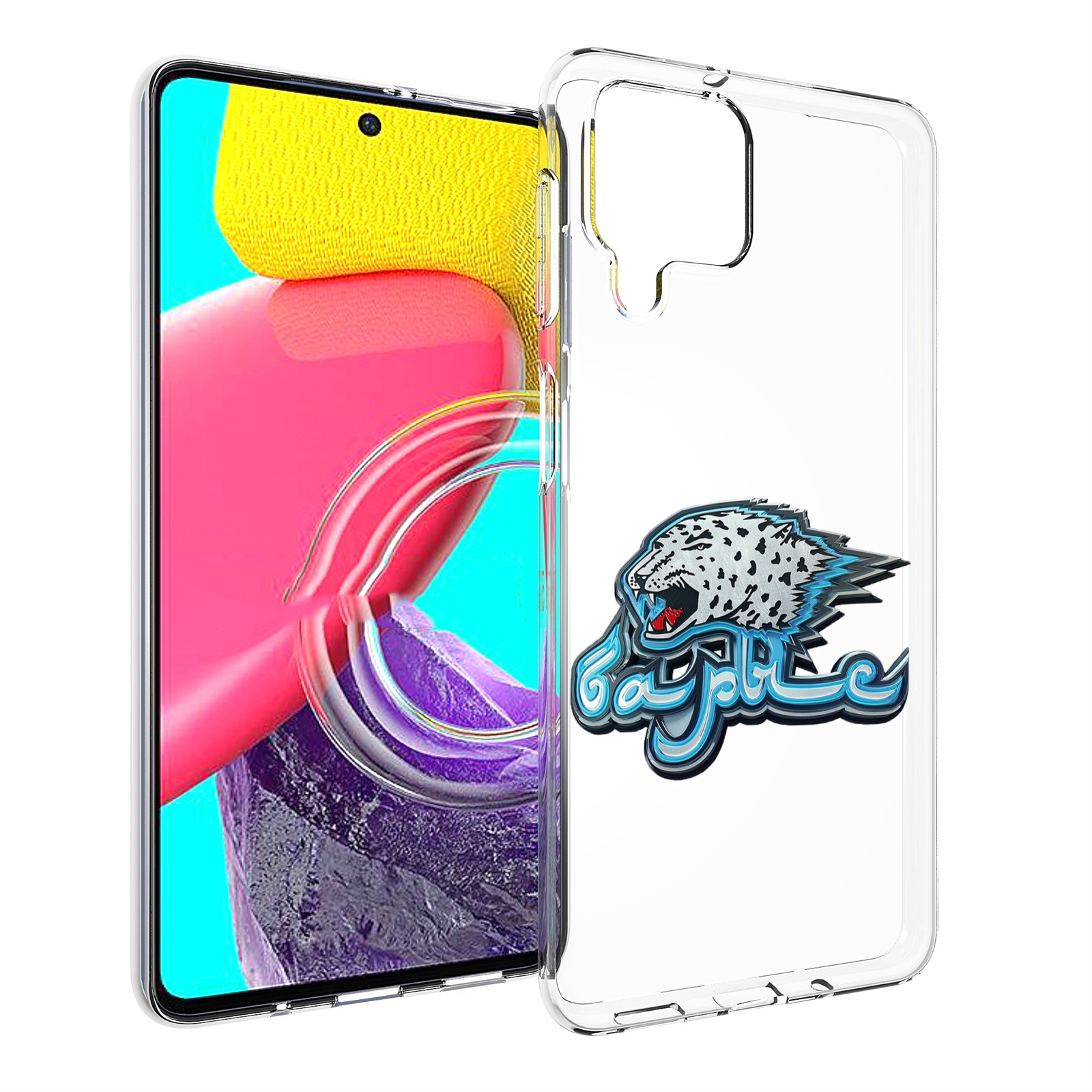 Чехол MyPads хк барыс нур-султан копия для Samsung Galaxy M53 (SM-M536)