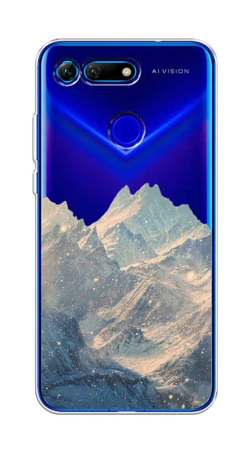 

Чехол Awog на Honor V20 (View 20) "Горы арт 2", Серый, 67350-10