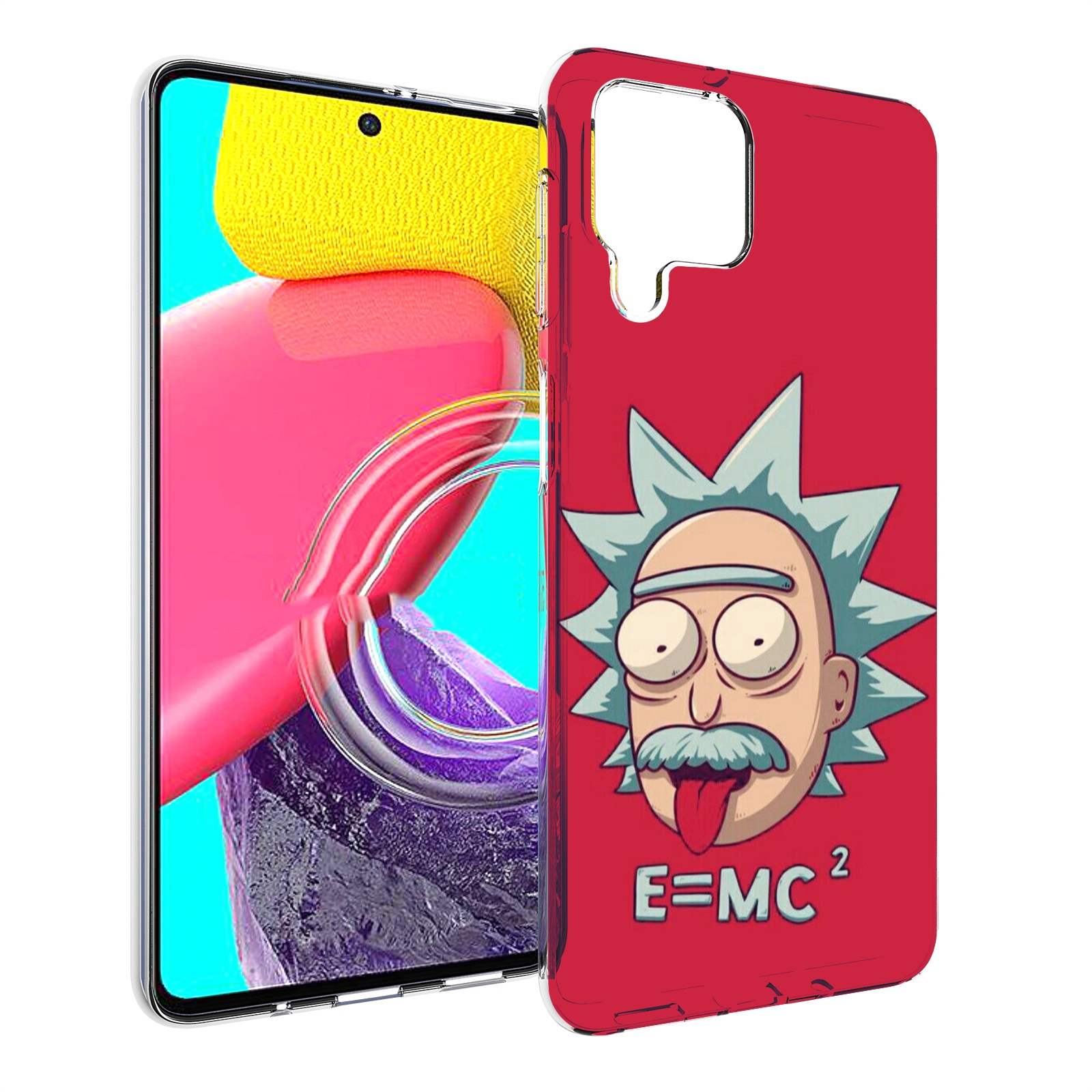 

Чехол MyPads формула энергии для Samsung Galaxy M53 (SM-M536), Прозрачный, Tocco