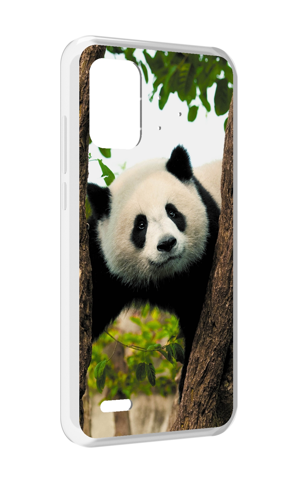 

Чехол MyPads Панда-на-дереве для UMIDIGI Bison Pro, Прозрачный, Tocco
