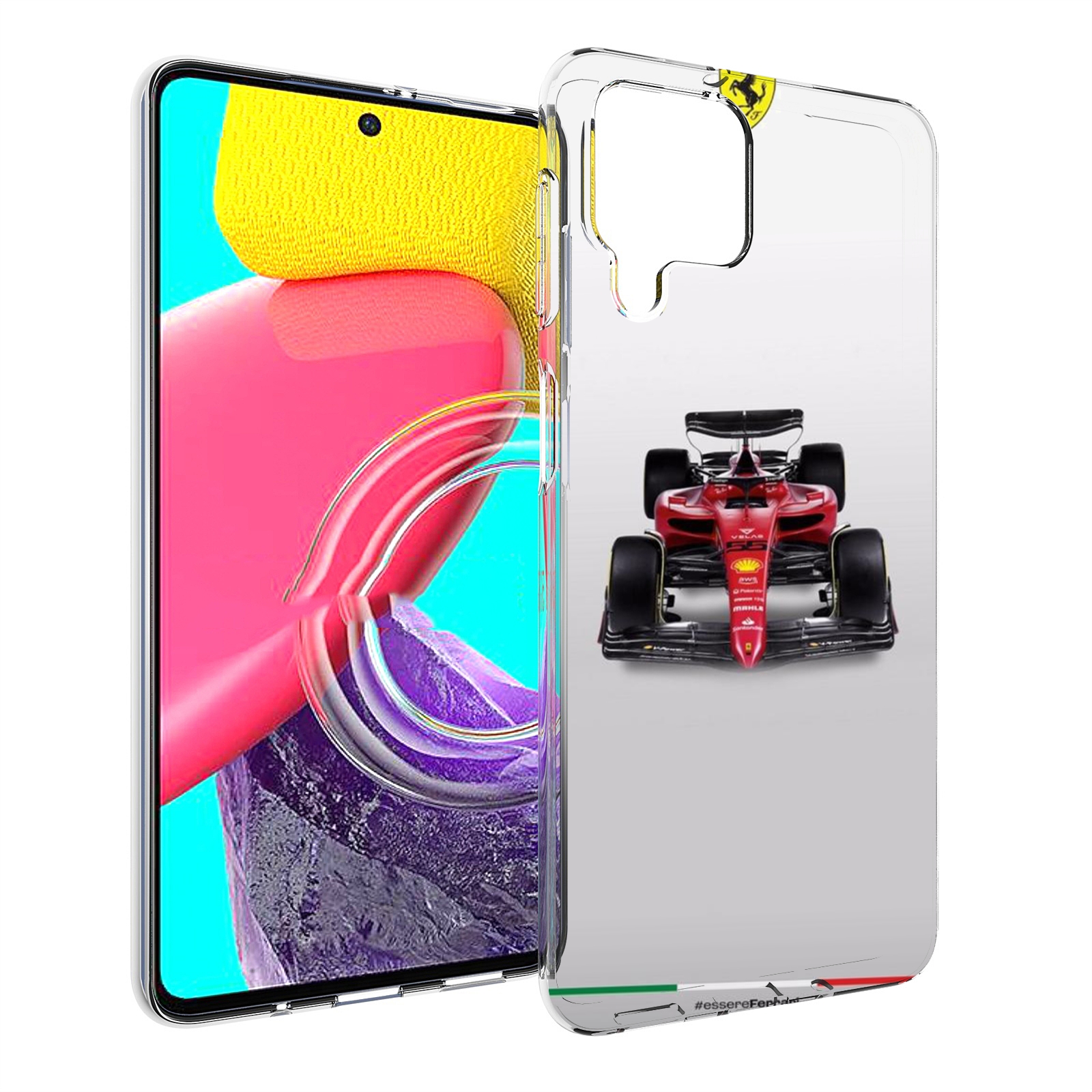 

Чехол MyPads формула 1 феррари для Samsung Galaxy M53 (SM-M536), Прозрачный, Tocco