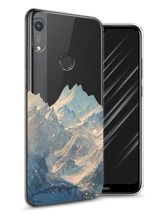 

Чехол Awog на Honor 8A (8A Pro/Prime) "Горы арт 2", Серый, 68750-10