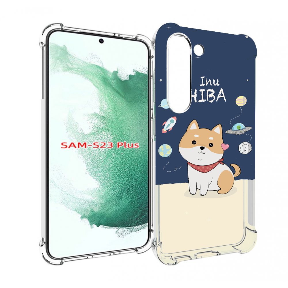 

Чехол MyPads сиба-шиба-ину для Samsung Galaxy S23 Plus +, Прозрачный, Tocco