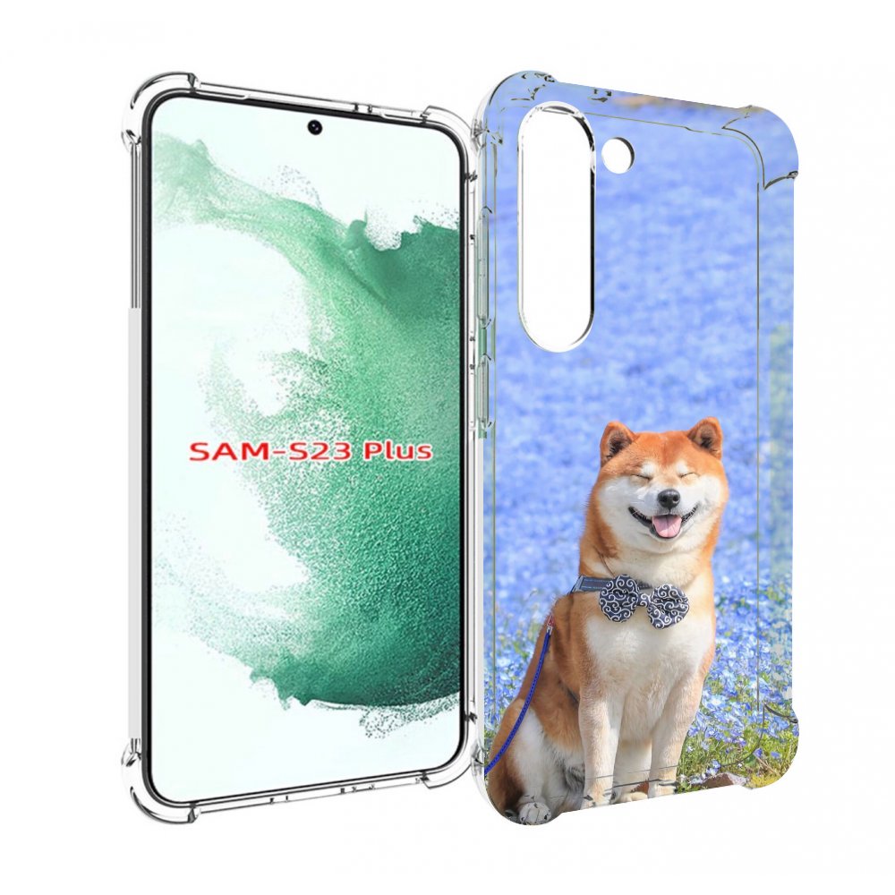 

Чехол MyPads сиба шиба ину 2 для Samsung Galaxy S23 Plus +, Прозрачный, Tocco