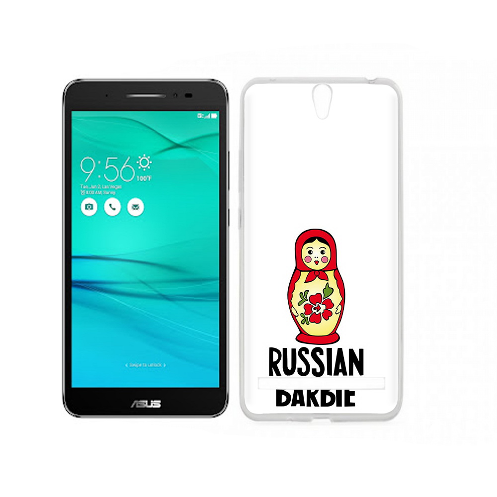 

Чехол MyPads Tocco для Asus ZenFone Go (ZB690KG) матрешка, Прозрачный, Tocco