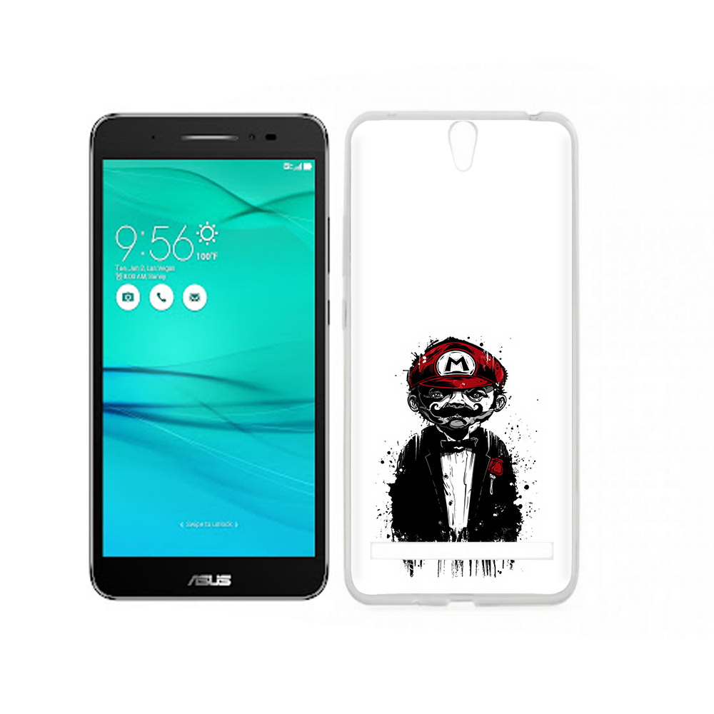 

Чехол MyPads Tocco для Asus ZenFone Go (ZB690KG) марио, Прозрачный, Tocco