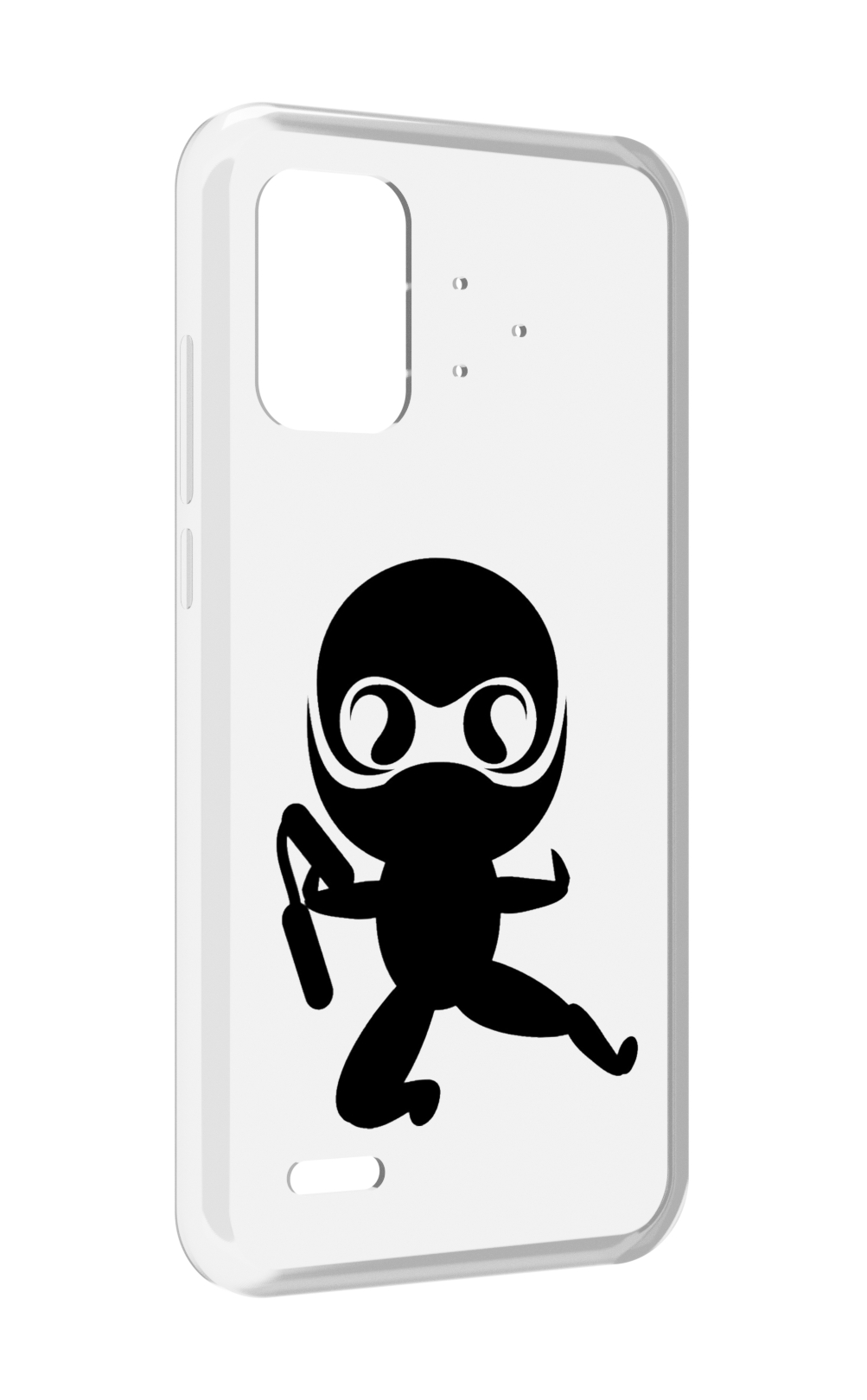 

Чехол MyPads Ниндзя для UMIDIGI Bison Pro, Прозрачный, Tocco