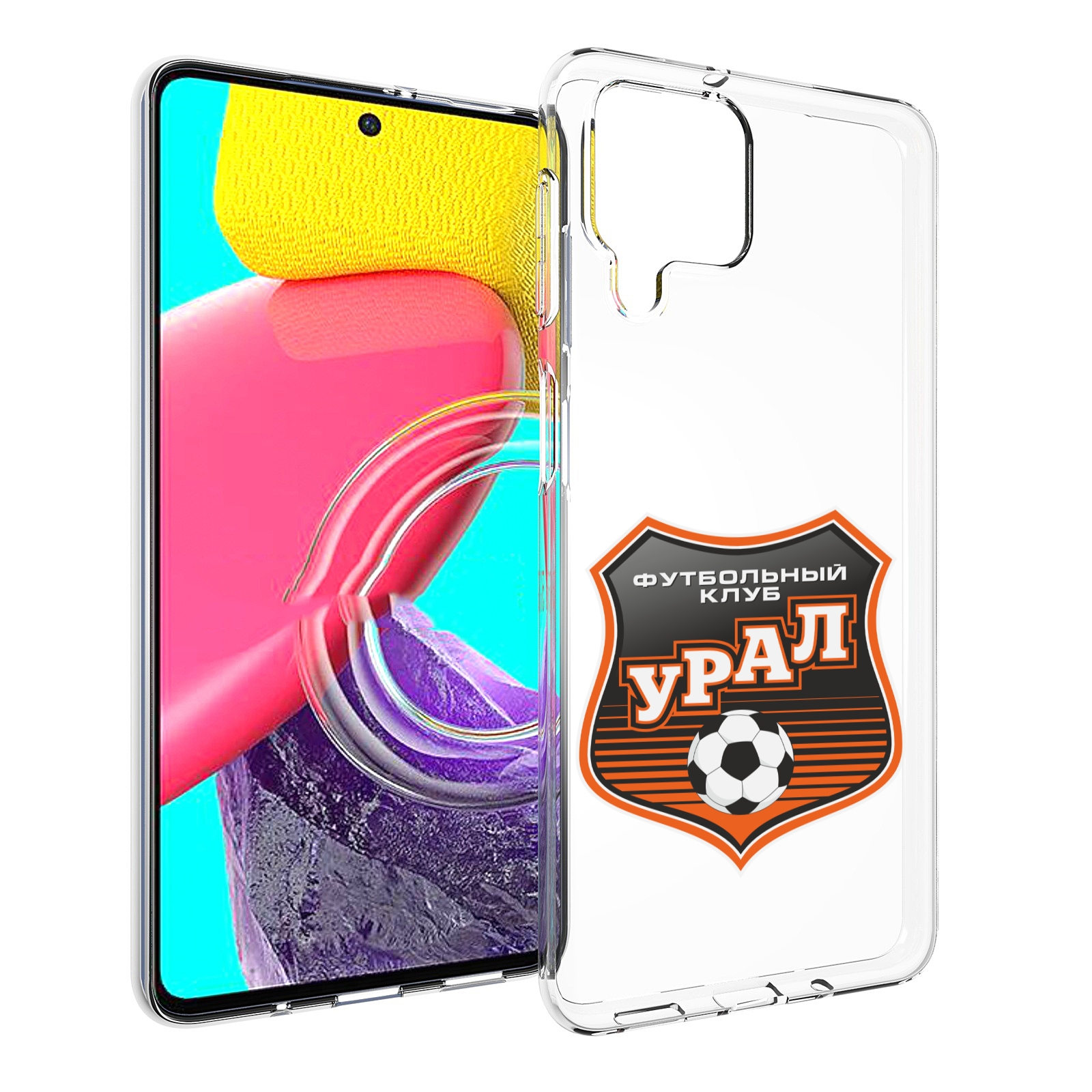 

Чехол Mypads Фк Урал Мужской Для Samsung Galaxy M53 (Sm-M536), Прозрачный, Tocco