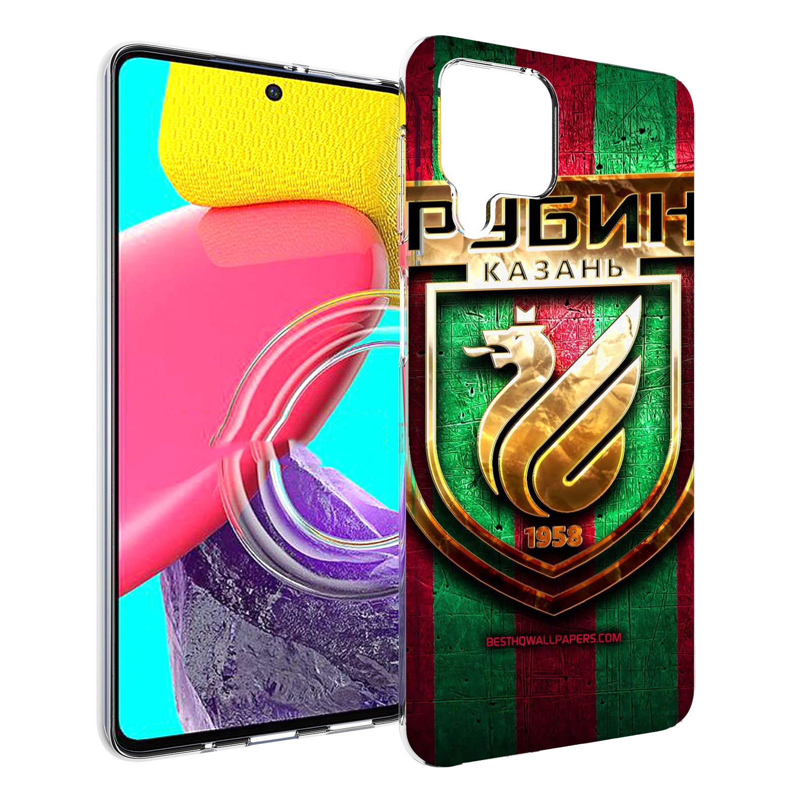 Чехол Mypads Фк Рубин Казань Для Samsung Galaxy M53 (Sm-M536)