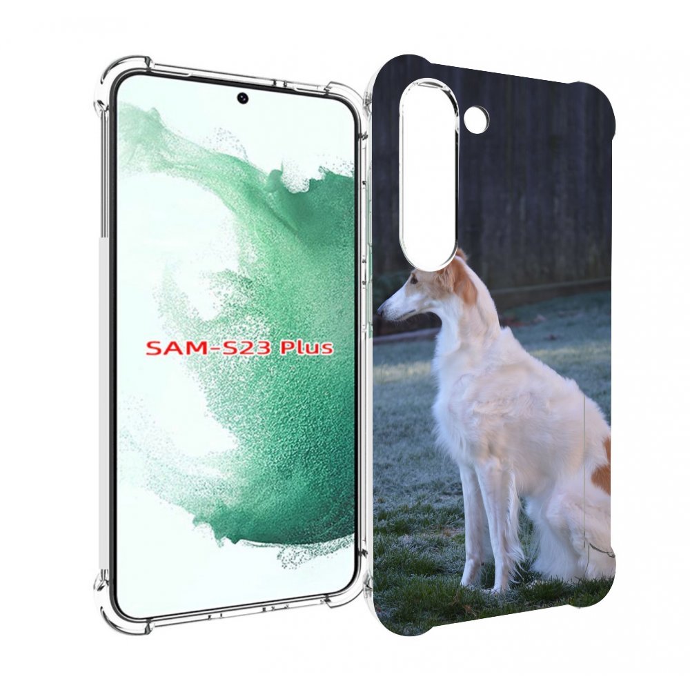 

Чехол MyPads русская псовая борзая для Samsung Galaxy S23 Plus +, Прозрачный, Tocco