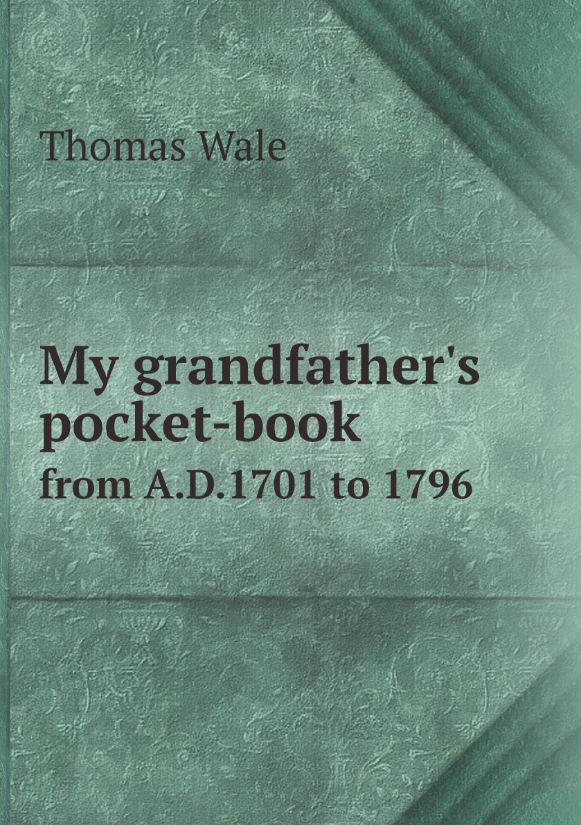 

My grandfather's pocket-book