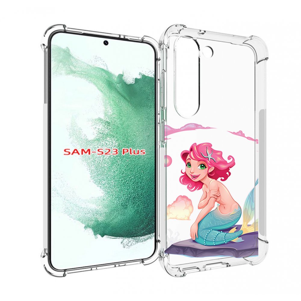 

Чехол MyPads русалочка для Samsung Galaxy S23 Plus +, Прозрачный, Tocco
