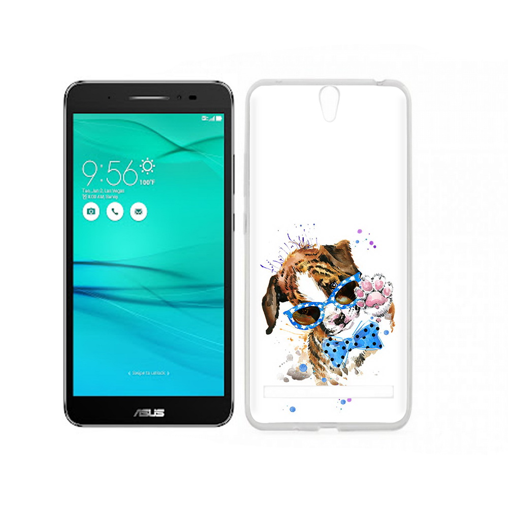 

Чехол MyPads Tocco для Asus ZenFone Go (ZB690KG) лапочка, Прозрачный, Tocco