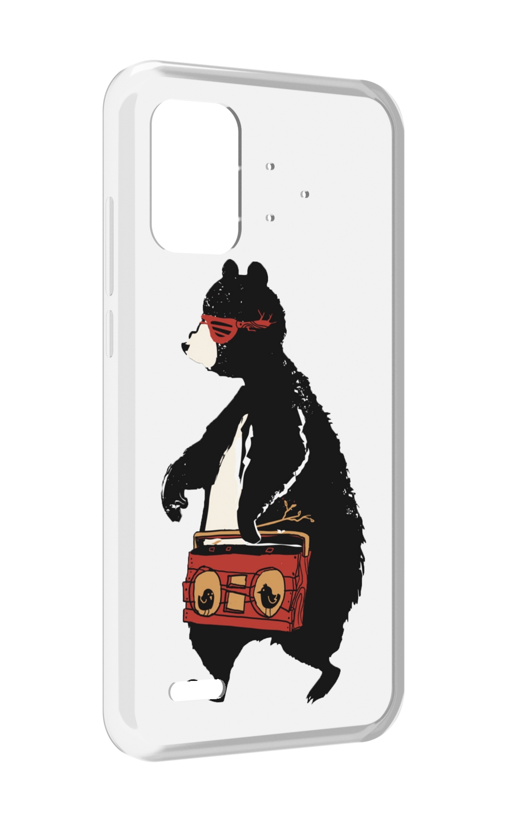 

Чехол MyPads Музыкальный медведь для UMIDIGI Bison Pro, Прозрачный, Tocco