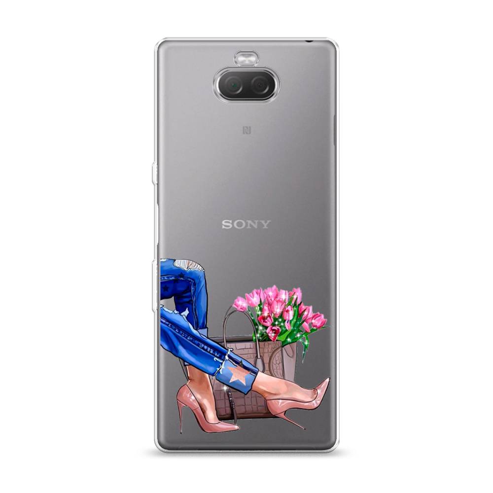 

Чехол Awog на Sony Xperia 10/XA3 "Каблучки", Разноцветный, 54050-7