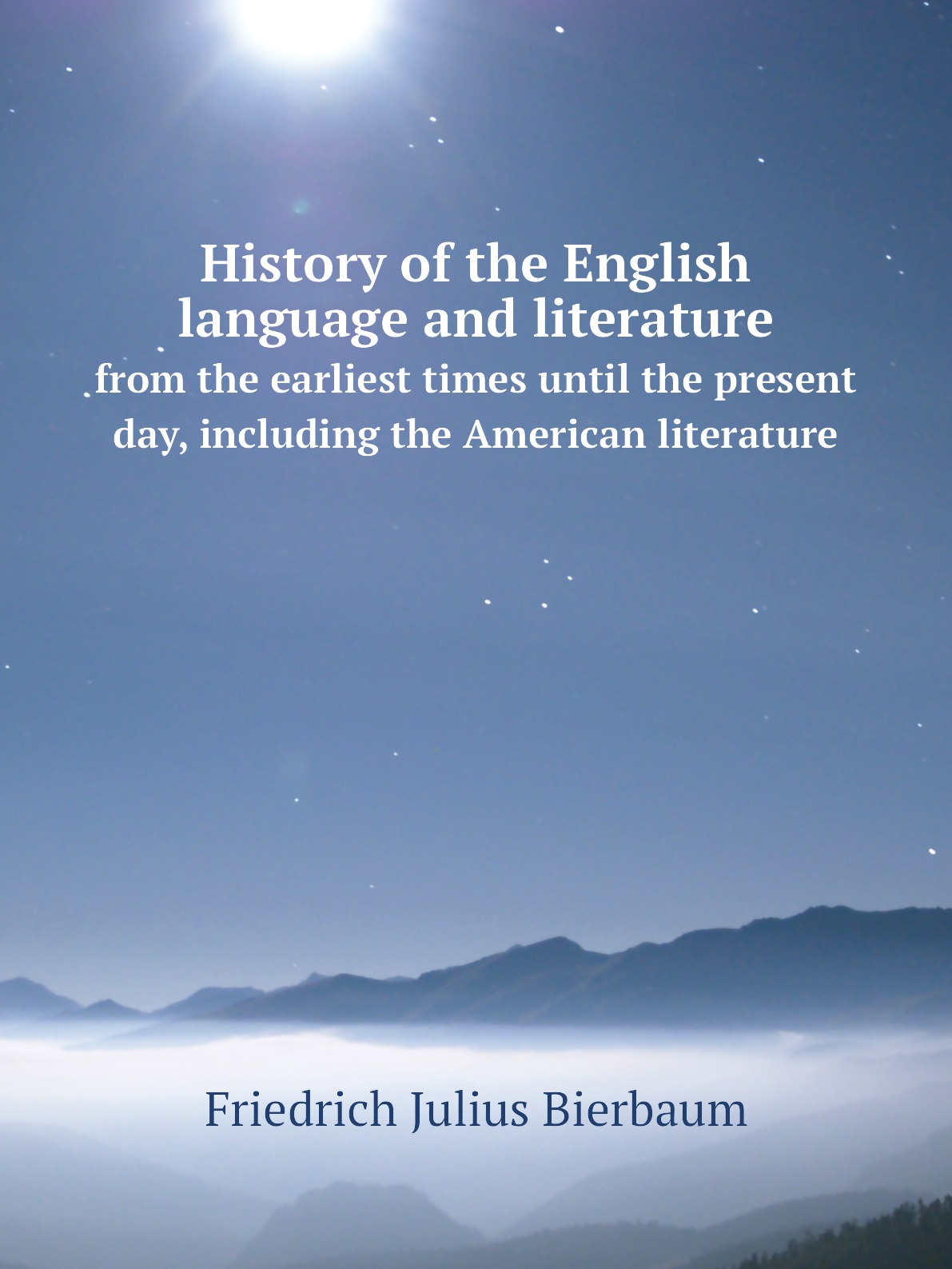 

History of the English language and literature