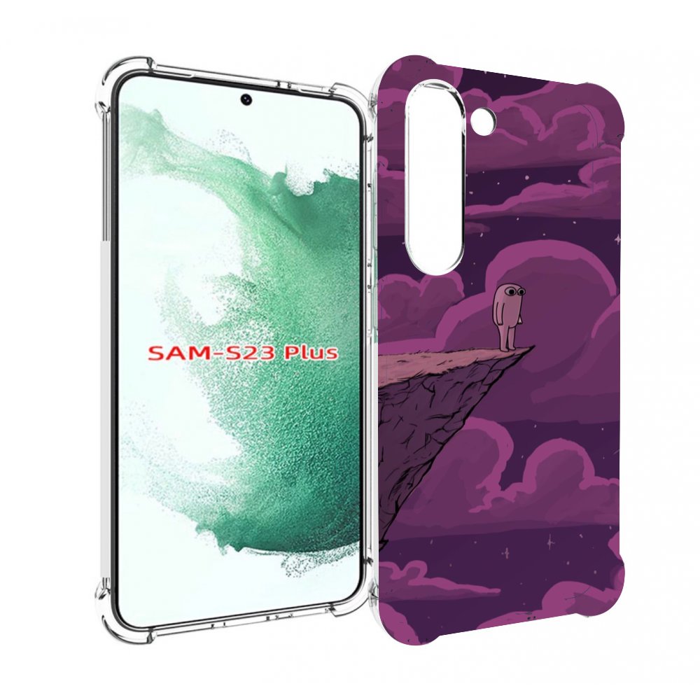 

Чехол MyPads розовая-фасолька для Samsung Galaxy S23 Plus +, Прозрачный, Tocco