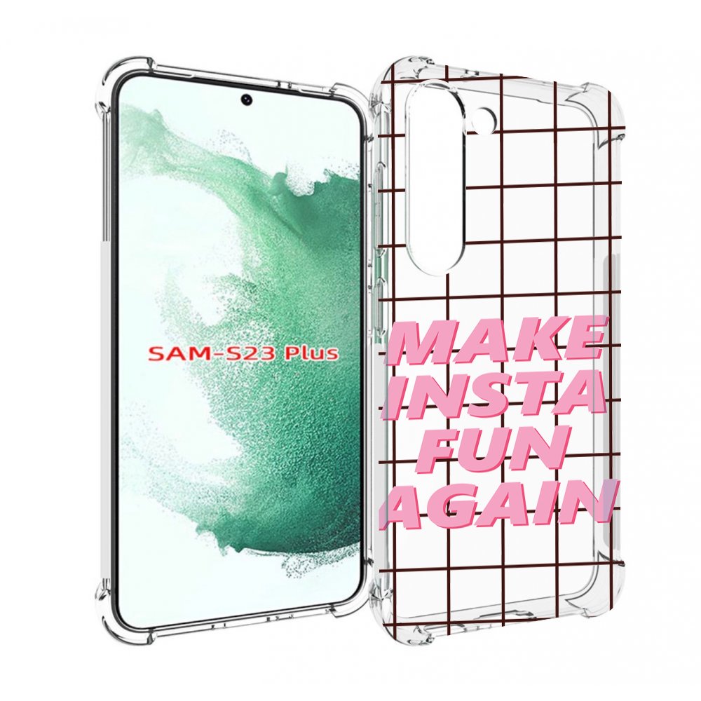 

Чехол MyPads розовая-надпись-про для Samsung Galaxy S23 Plus +, Прозрачный, Tocco