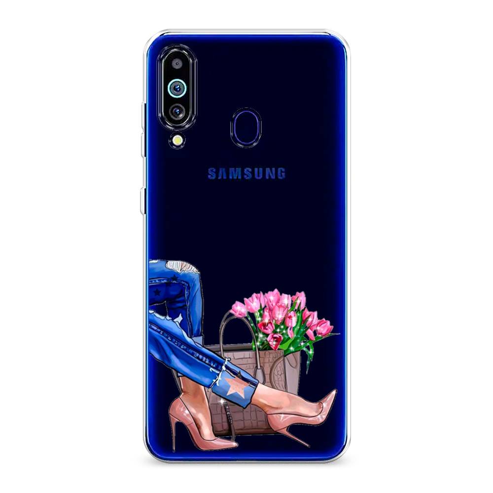 

Чехол Awog на Samsung Galaxy M40/A60 "Каблучки", Разноцветный, 28750-7