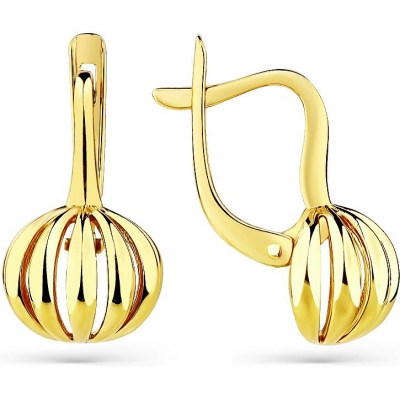

Серьги из жёлтого золота без вставки Master Brilliant 002-0314-0000-020, 002-0314-0000-020
