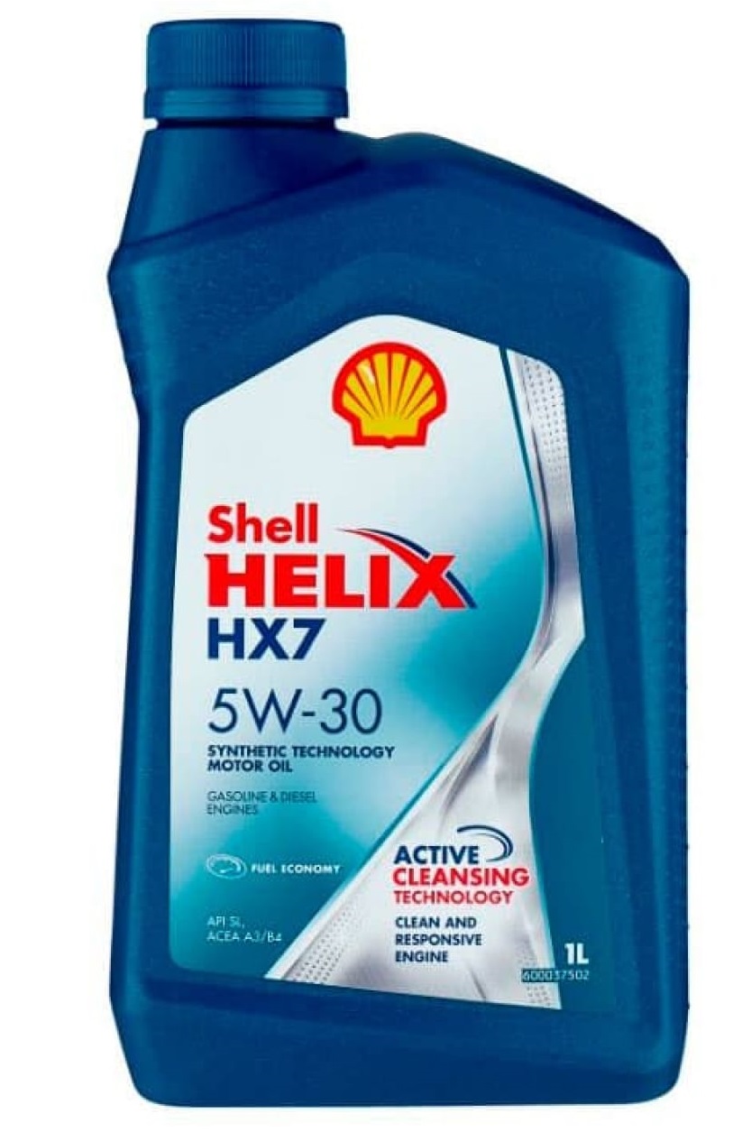 Моторное масло Shell Helix Hx 7 5w30 1л