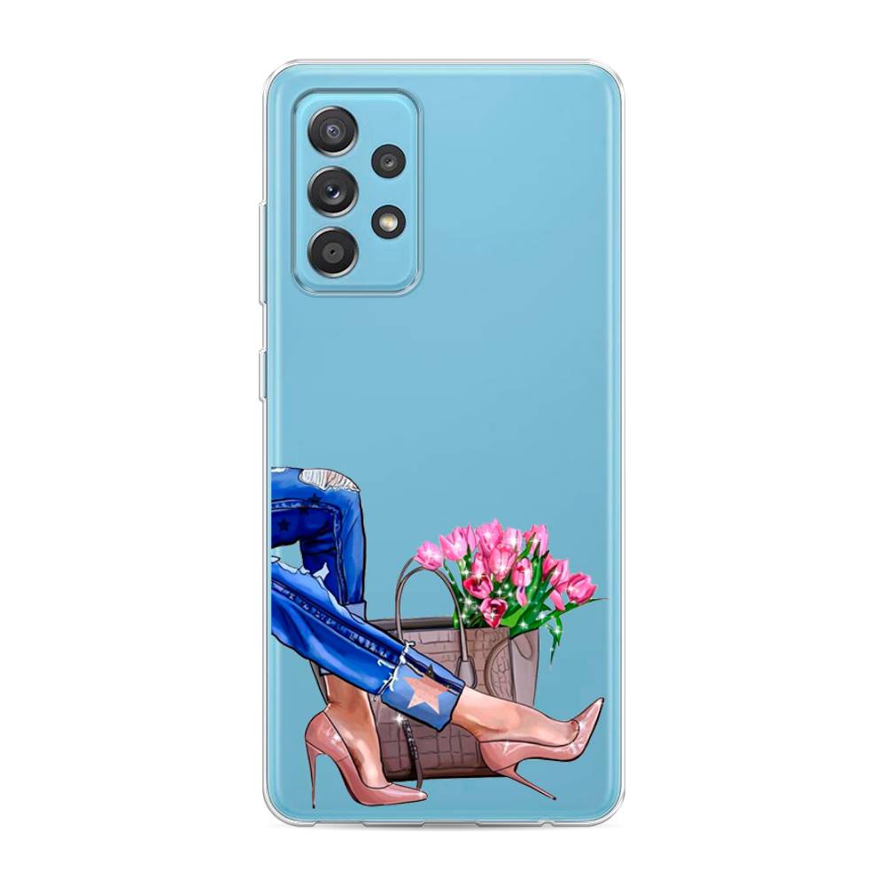 

Чехол Awog на Samsung Galaxy A52s / Самсунг A52s "Каблучки", Разноцветный, 2106550-7
